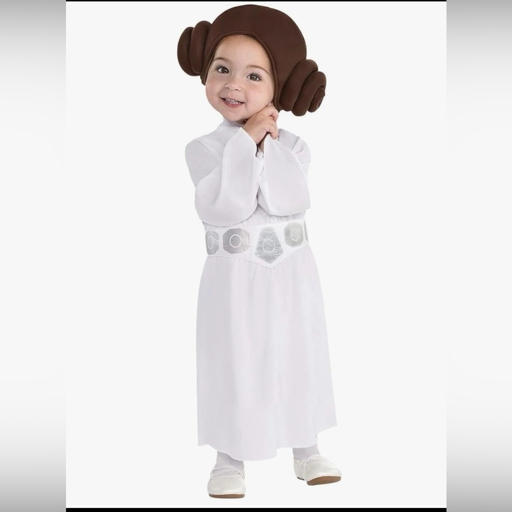 Disney Star Wars 18-24 months Princess Leia Costume with head piece